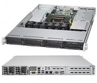 Supermicro SuperServer 1U 5018R-WR no CPU(1) E5-2600/1600v3/v4 no memory(8)/ on board C612 RAID 0/1/5/10/ no HDD(4)LFF/ 2xGE/ 2xFH,1xLP/ 2x500W Gold/ Backplane 4xSATA/SAS , 